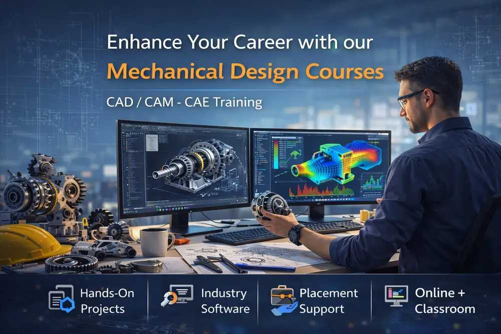 Best Mechanical Design Courses - 100% Job Oriented