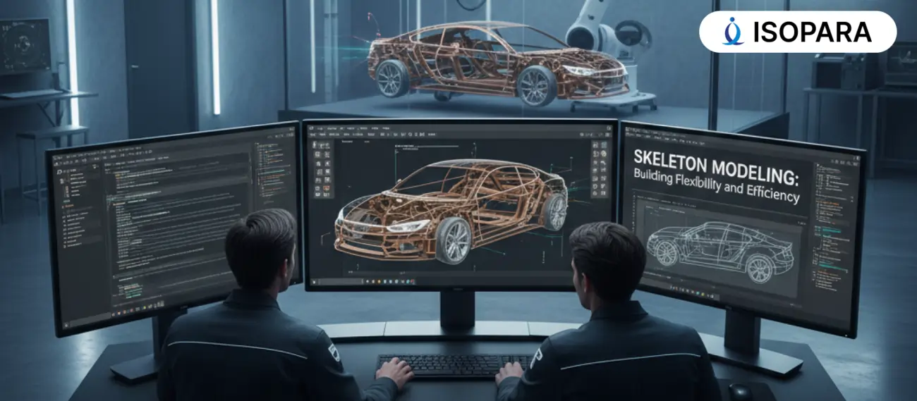 Skeleton Modeling in CAD Design: Building Flexibility and Efficiency