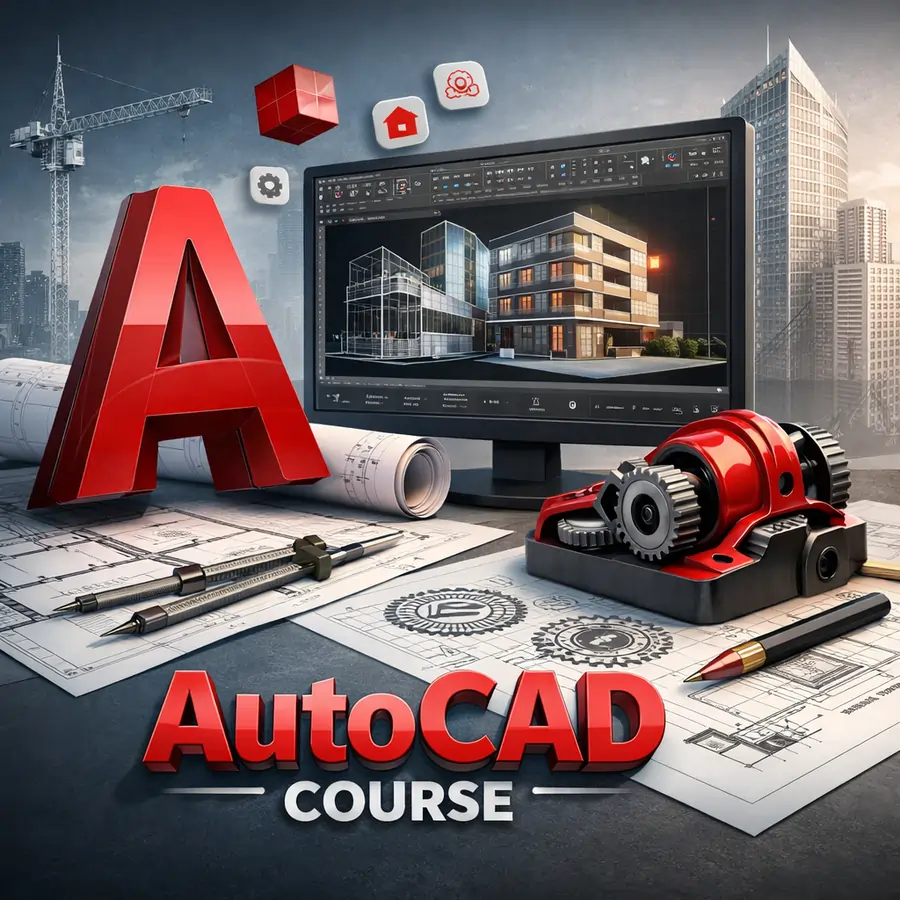 Auto Card Course AutoCAD Course with Certificate | Beginners to Advanced