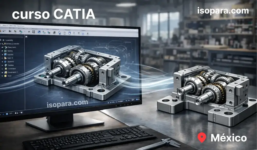 Curso de CATIA V5 en México | CATIA Online y Certificación