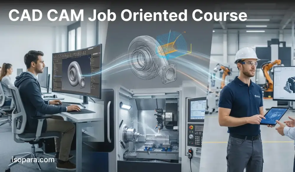 Best CAD CAM Job Oriented Course with Placement Training