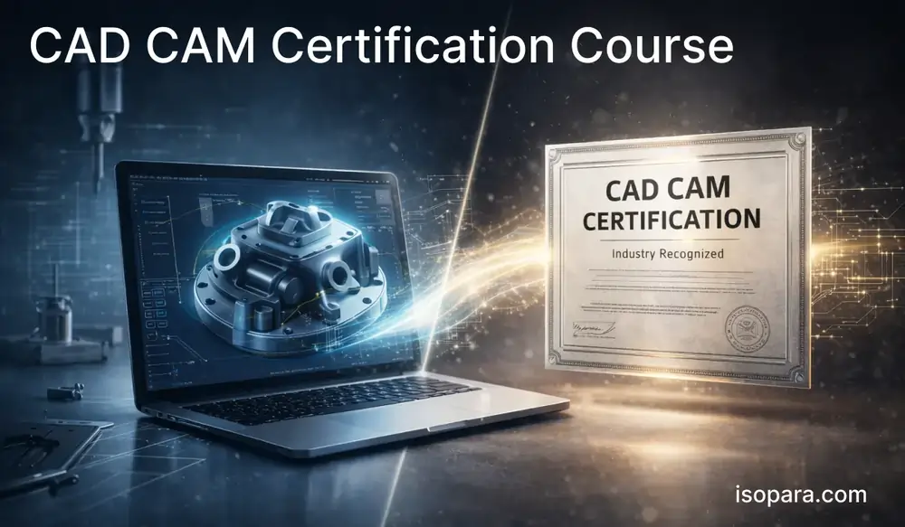 Advanced CAD CAM Professional Certification – Training Course