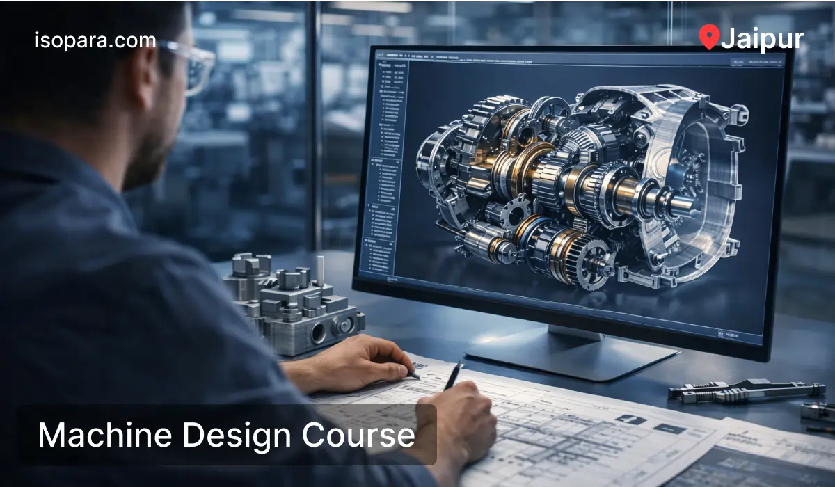 Machine Design Course in Jaipur with certificate - job oriented