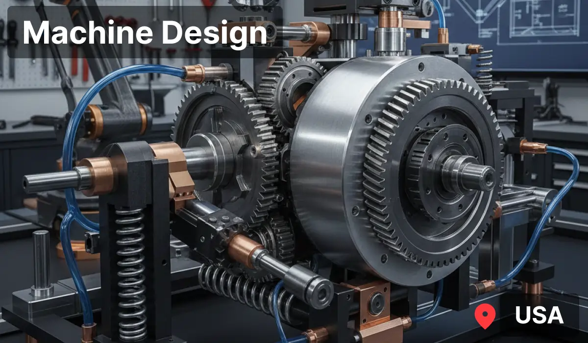 Professional Machine Design Course in USA - 100% job oriented