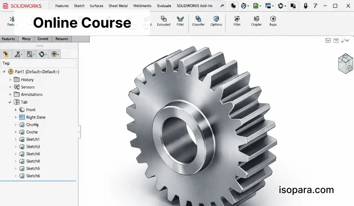 SolidWorks Online Course With Certification and Projects