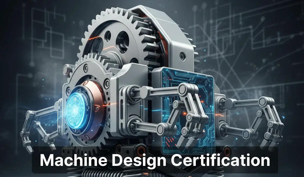 Machine Design Certification Course for Mechanical Engineers AI