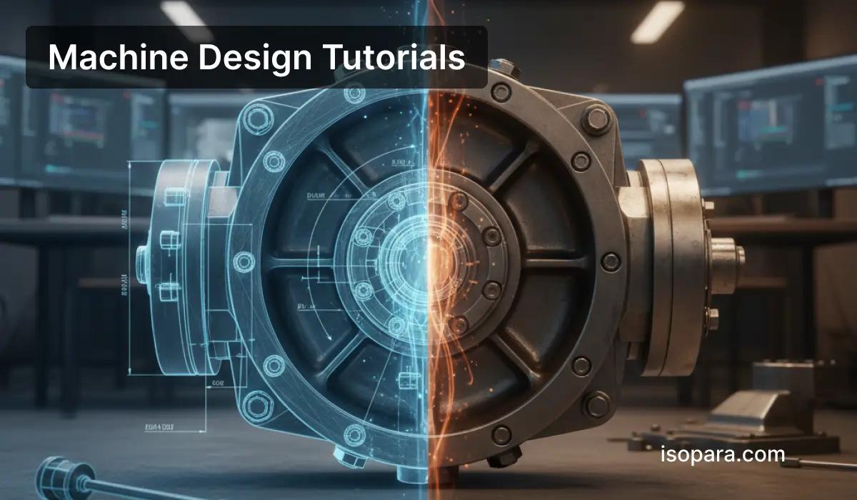 Machine Design Tutorial from Basics to Advanced - job oriented
