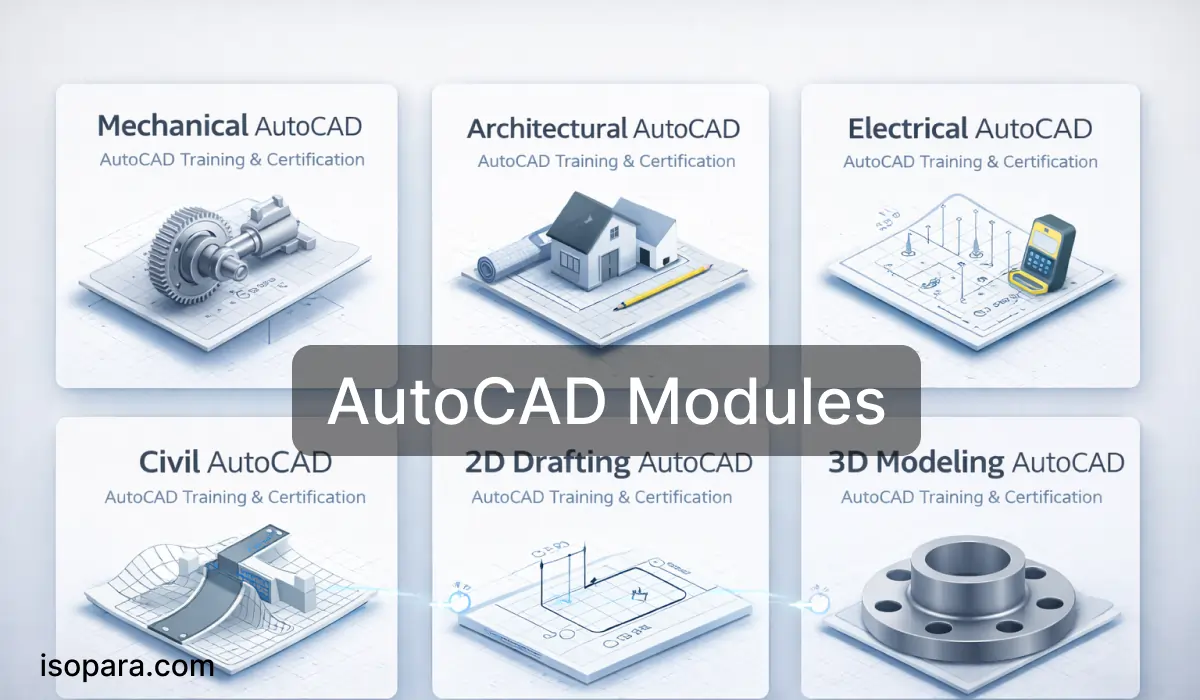 Advanced AutoCAD Modules and Professional Drafting Training