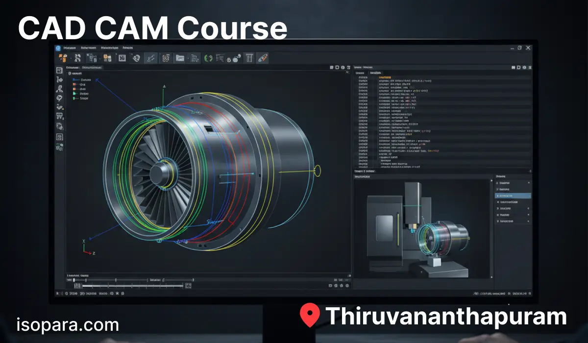 Advance CAD CAM Training Thiruvananthapuram - Practical Course